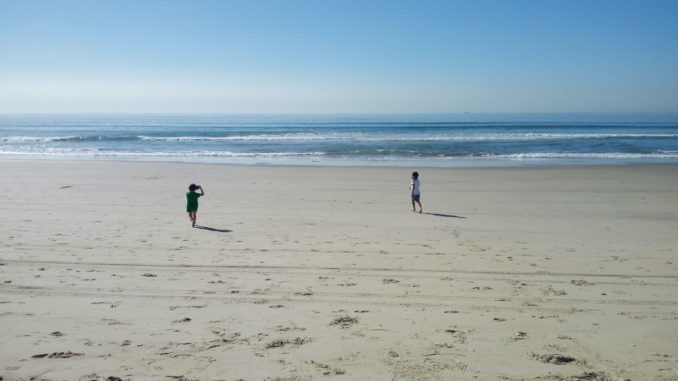 L'infinita spiaggia di San Diego, isola del Coronado - Foto Elena Magini © Su gentile concessione dell'autrice - tutti i diritti riservati