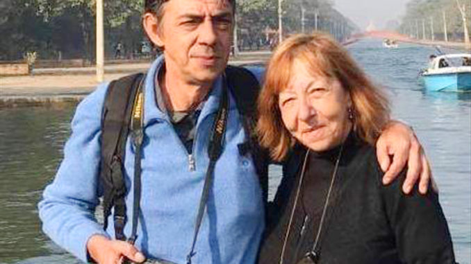 Teresa Torsello e Gianni Odasso