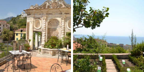 Il Giardino della Minerva, un balcone ‘botanico’ sul mare di Salerno